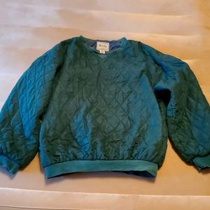 Vintage quilted sweater size medium